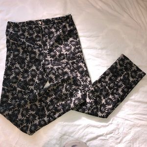 Free People Floral Print Pants